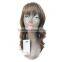 Latest Hot Selling wavy synthetic wig 16 inch long human hair wig