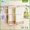 Promotion hotel bathroom metal double magnetic commercial towel bar