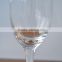 High Quality Clear Tulip Shape Stemmed Glass Cup for Wine