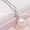 925 silver AAA freshwater pearl pendant jewelry