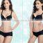 European style one-piece smooth seamless girls bra and panty girl photo