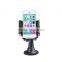Universal 360 degree rotation dual adjustable sticky phone holder for 3.5-6 inch mobile phone