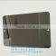 Hot! 0.3mm China Manufacturer Black Stainless Steel Metal Business Cards With UV-resistant Coating