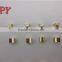 Wholesale High Quality Plated Top and Bottom Stops for Zipper