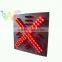 New arrival dual sides 400mm high way toll station flashing canopy light led traffic signal light
