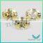 wholesale Synthetic Zircon Gemstones Oval Cut L-Yellow CZ Stones