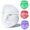 led skin rejuvenation mask,led light therapy mask with 3 colors