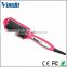 New Products Black pink 3in1 hair straightener 2017