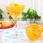 healthy and natural canned yellow peach and canned fruits for hot sale