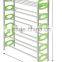 Folding Portable 6 layers Shoes Rack Shelf New Style Shoes Stands Holders