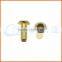  high quality nickel plated pan head hollow rivet