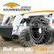 Newest design wheel loader solid tire press, forklift solid tire 5.00-8