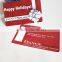 Plastic Membership Card PVC Business Cards with Embossed Numbers Print