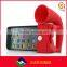 2014 Hot sale china wholesale cheap cell phone speaker/ phone case speaker/silicone phone speaker