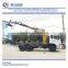 Dongfeng 6*4 truck tractor with crane 200 ton liebherr truck crane