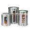 Candy Food Stainless Steel Storage Canister Set Of 3