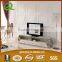 E371 tempered glass top living room appealing design tv stand