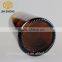 100ml amber glass essential oil bottle with screw lid China supplier