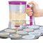 Measurable Pancake Baking Tool plastic Cup Cake Batter Dispenser