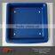 PVC hard plastics serving tray by vacuum forming