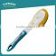 Toprank New Design Good Use Detachable Add Liquid Plastic Soap Dispensing Sponge Dish Cleaning Scouring Pad With TPR Handle
