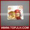 Customized printed logo square mdf cork coaster