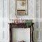 Antique solid wood frame handmade flowers painting