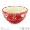 wholesale gift Ceramic Christmas Bowl