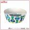 Custom logo printed melamine pet bowl, pet salad bowl