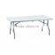 plastic folding rect table for outdoor discount promotion