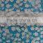 China manufacturer 3d flower lace embroidered fabric