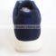 Deep blue upper oem white outsole air cushion shoes running men