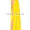 Cheap Long Yellow Maxi Dress India Desgin One Piece Summer beach dress