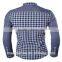 2016 new wholesale checked shirt custom mens casual dress shirts