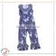 Wholesale adult floral ruffles summer short sleeves soft cotton baby romper