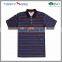 T184-092-1505BS Men Polo Shirt Short Sleeve Custom Striped Polo Shirt