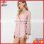 SP1675 europea women fashion long sleeve deep v sexy jumpsuit wholesale lady playsuits