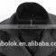 Custom logo Men's melton wool coat double collar design winter trench long coat