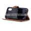 2017 new magnetic buckle PU leather phone case for iPhone X with high quality