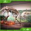 Huge prehistoric animal model mammoth skeleton