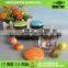 Hot sale small spice glass jar3 pcs