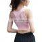 Oem Wholesale Women Push Up Pink Yoga Wear Sports Bra