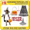 Party city 3 pcs 80cm cloak hat halloween costumes china wholesale with led pumpkin lantern