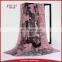 Latest design best pretty scarves colorful flower pretty scarf fashion