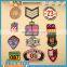 Custom sew on embroidery letter patches wholesale in 2016