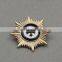 High quality metal novelty pilot badge for clothes