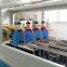 PVC extruder equipment with one out and four pipes