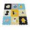 QT MAT Игровая ковровка из ЭВА с цветочным узором для детей раннего возраста
