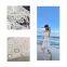 100% cotton embroidered fabric dress in china embroidery factory