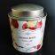 Round Tins Candy Chocolate & Cake Inner Cork Convex Lid Top